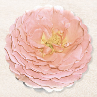 Dessous-de-verre En Papier Dessous de verre rose pastel