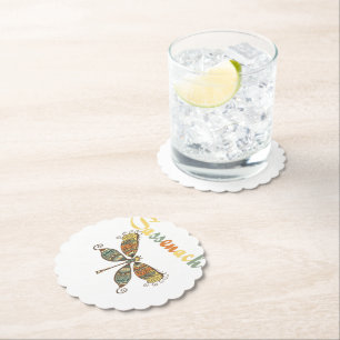 Dessous-de-verre En Papier Dragonfly Lover Stone Coaster  Dessous de verre Lo