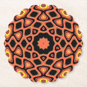 DESSOUS-DE-VERRE EN PAPIER ENSOLEIL