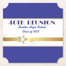 Fête! 40e réunion de classe personnalisée