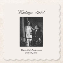 Fête de 75e anniversaire de mariage photo personna
