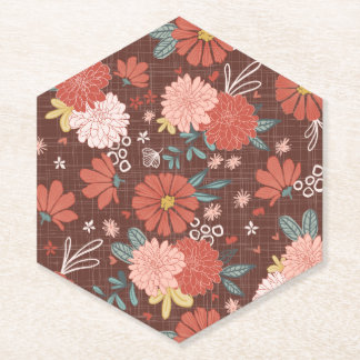 Dessous-de-verre En Papier Fleur