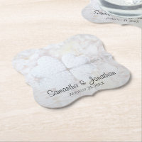 Fleurs blanches & Coeurs Réflexions Mariage