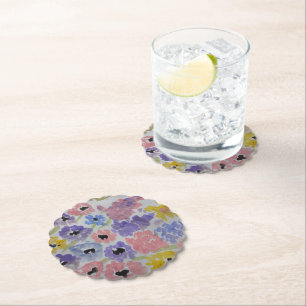 Dessous-de-verre En Papier Fleurs sauvages d'été
