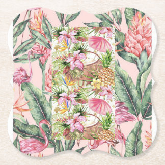 Dessous-de-verre en papier flowers