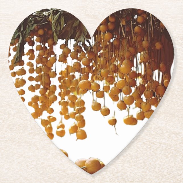 Dessous-de-verre En Papier Fruit de grenade (Devant)