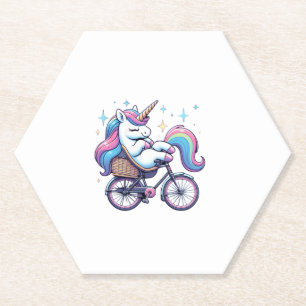 Dessous-de-verre En Papier Garçons Filles Femmes Enfants Adolescents à Vélo L