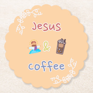 Dessous-de-verre En Papier Jésus + Café