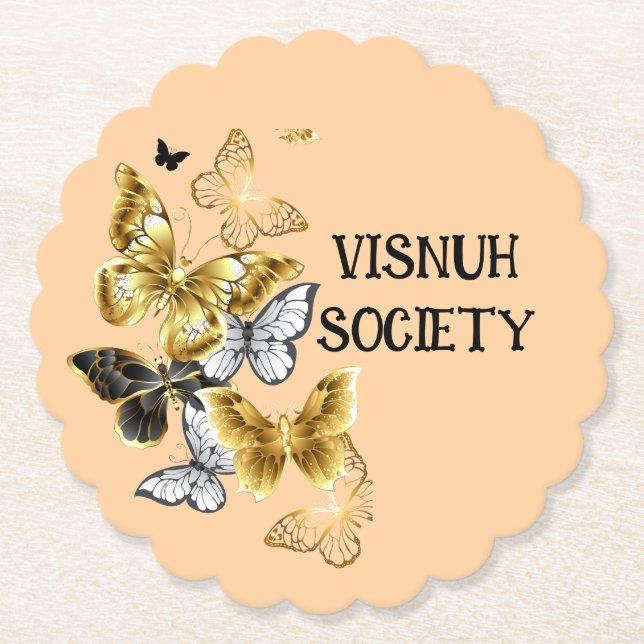 Dessous-de-verre En Papier Kartonnen Onderzetter (Devant)