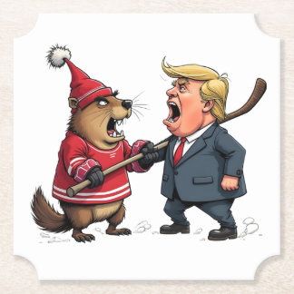 Dessous-de-verre En Papier Le Canada lutte contre Trump