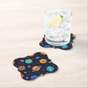 Dessous-de-verre En Papier Les Dessous de verre de bonnes planètes