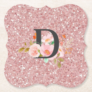 Dessous-de-verre En Papier Lettre D
