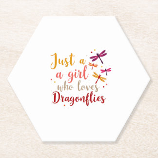 Dessous-de-verre En Papier Libellules Animaux Femmes Idée Cadeau Libellule (1