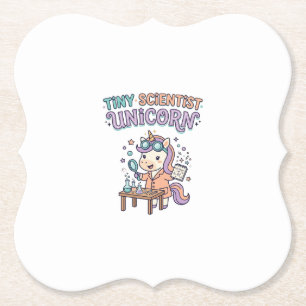 Dessous-de-verre En Papier Licorne Mini Scientifique Licorne Produit Tendance