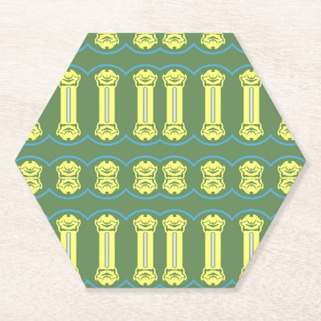 Dessous-de-verre En Papier Livingstone (Devant)