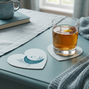Dessous-de-verre En Papier Lune