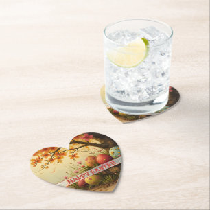 Dessous-de-verre En Papier Magie de fleurs printanières avec Splendor d'oeufs