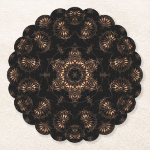 Dessous-de-verre En Papier Mandala de l'âge de bronze