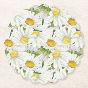 Dessous-de-verre En Papier Marguerites