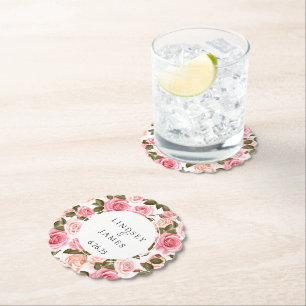 Dessous-de-verre En Papier Mariage