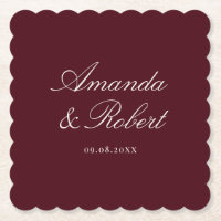 Mariage Élégant Calligraphie Bourgogne