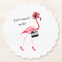 Mode retraite ! Flamant rose rose chic