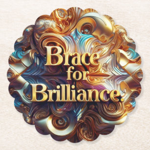 Dessous-de-verre En Papier "Moments scintillants"