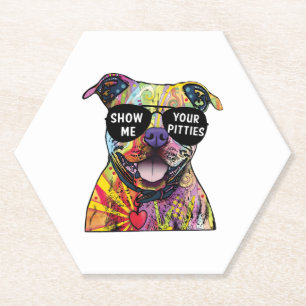 Dessous-de-verre En Papier Montrez-Moi Vos Pittops Pour