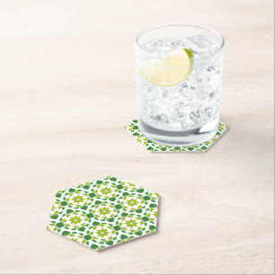 Dessous-de-verre En Papier Motif Feuille, Motif De Feuilles, Feuilles Verts