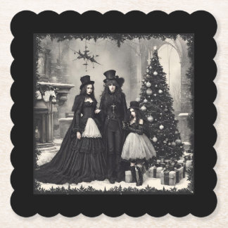 Dessous-de-verre En Papier Noël gothique