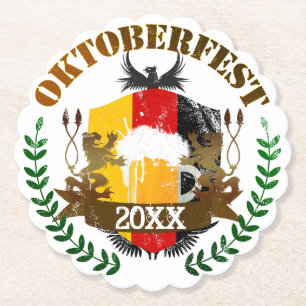 Dessous-de-verre En Papier Oktoberfest