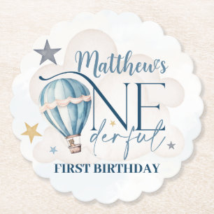 Dessous-de-verre En Papier Ours personnalisé dans un Dessous de verre de papi