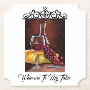 Dessous-de-verre En Papier Papier Dessous de verre - Bienvenue À Mon Tableau