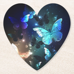 Dessous-de-verre En Papier Papillon de nuit