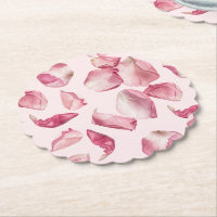 Pétales roses Pétales motifs et Mariage de Prosecc