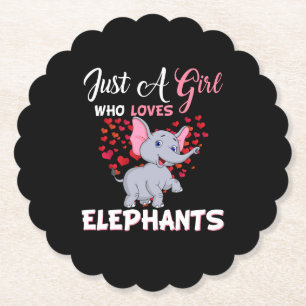 Dessous-de-verre En Papier Poison de Just Girl Who Loves Elephants