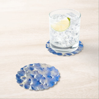 Dessous-de-verre En Papier Réflexions bleu ciel et océan