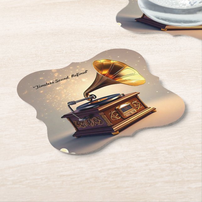 Dessous-de-verre En Papier Retro Rhapsody (Incliné)