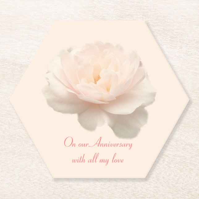 Dessous-de-verre En Papier Rose précis (Devant)