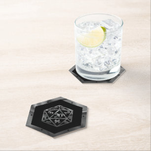 Dessous-de-verre En Papier RPG Silver Roleplayer