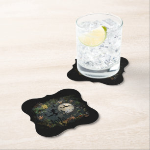 Dessous-de-verre En Papier Soirée de Witch