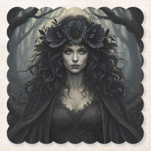 Dessous-de-verre En Papier SorcièreAutomne