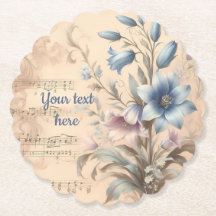 Sous-verres en papier Bluebell  Formes multiples d
