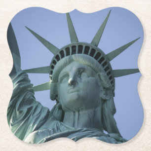 Dessous-de-verre En Papier Sous-verres en papier de la statue de la Liberté