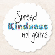 Spread Kindness Ø Germs Dessous de verre
