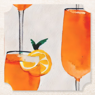 Dessous-de-verre En Papier Spritz - Dessous de verre jetable