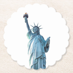 Dessous-de-verre En Papier Statue de la liberté