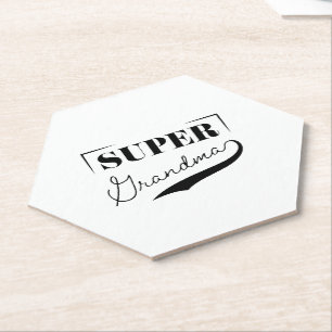 Dessous-de-verre En Papier Super grand-mère