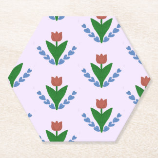 Dessous-de-verre En Papier Tulip