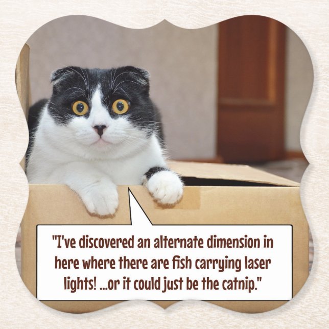 Dessous-de-verre En Papier Une autre dimension (Devant)